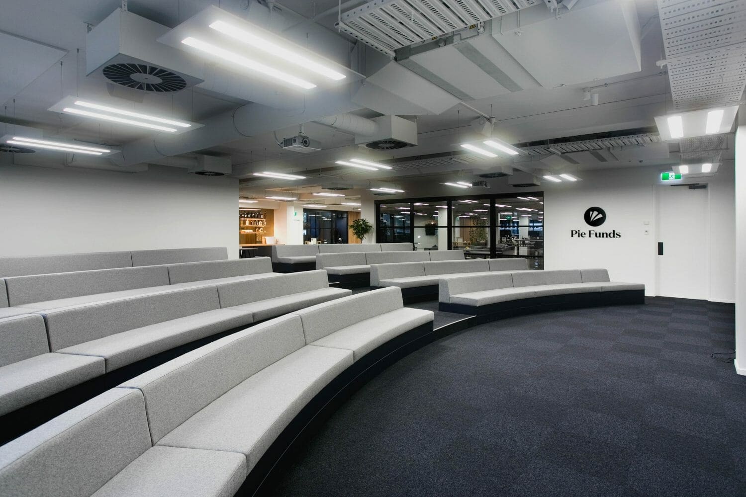 Lecture Theatre Design for Pie Funds