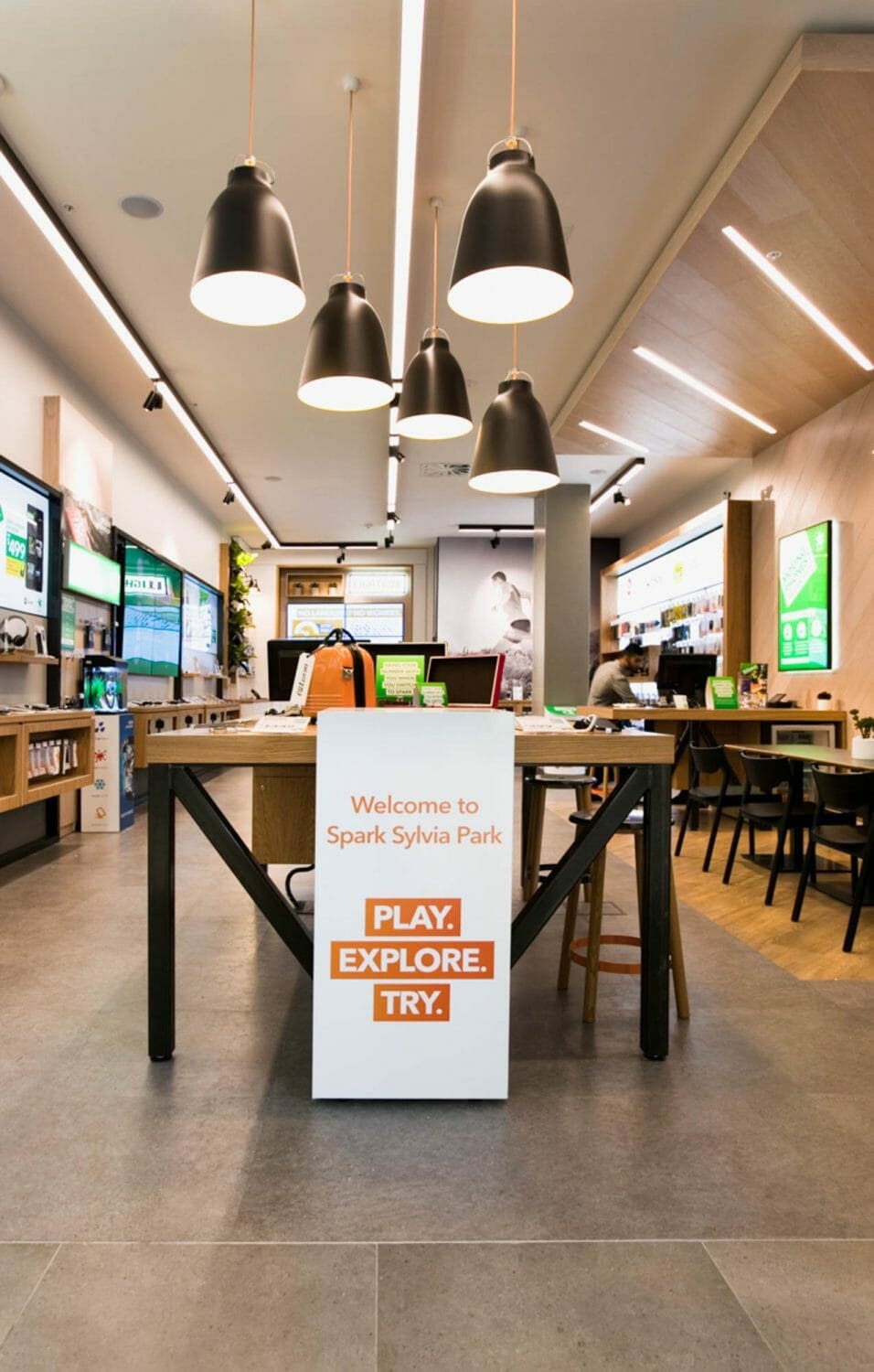 Retail Store Interior Design for Spark