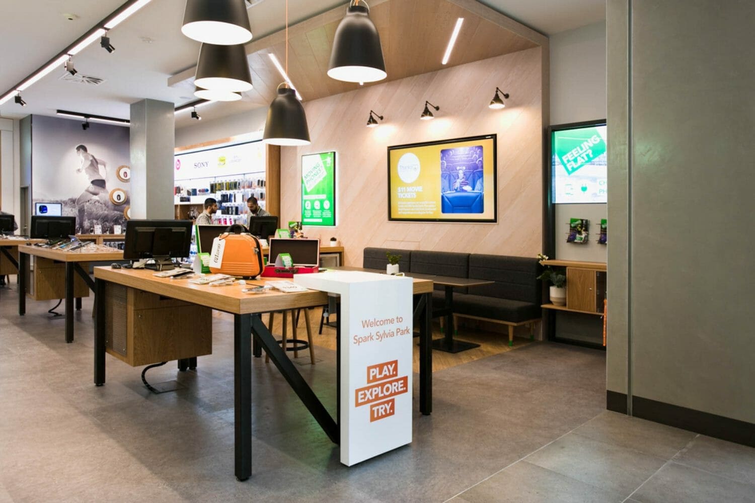 Retail Store Interior Design for Spark