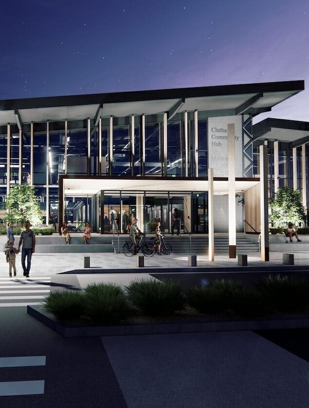Exterior Design for Clutha Community Hub