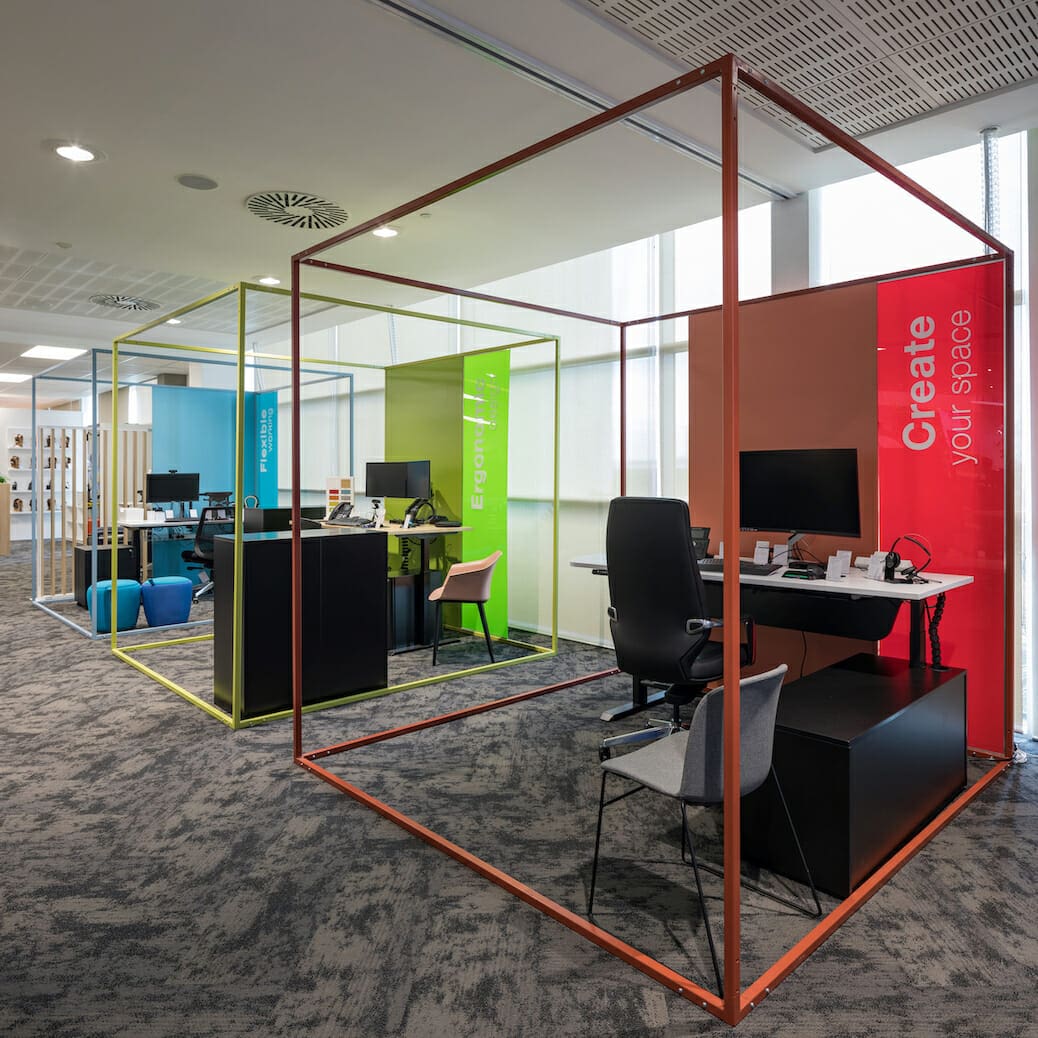 Workplace area design for OfficeMax