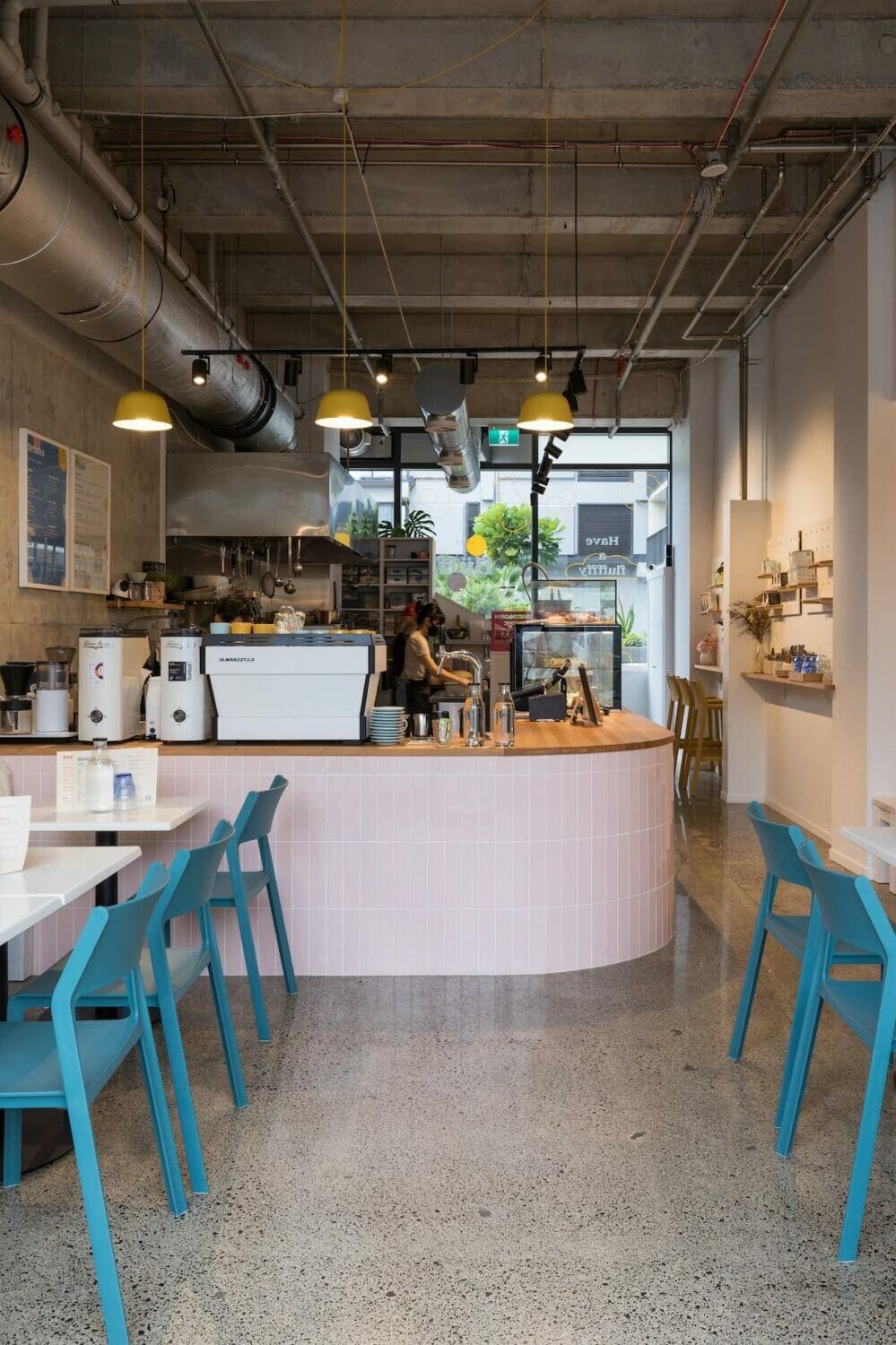 Interior design for Fluff Cafe