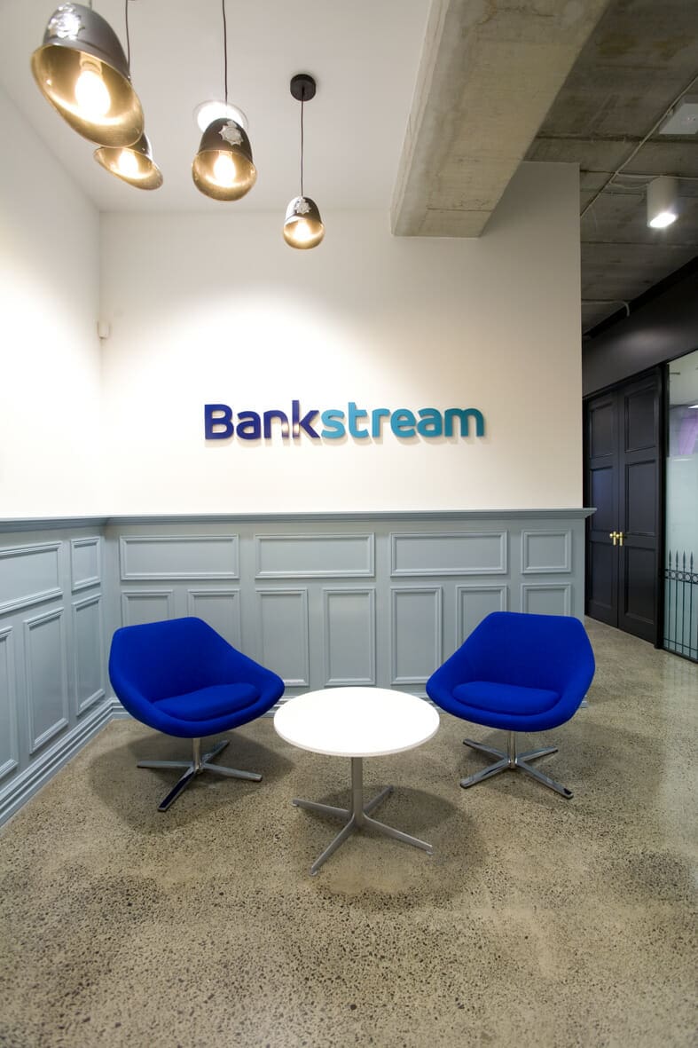 Reception design for BankStream