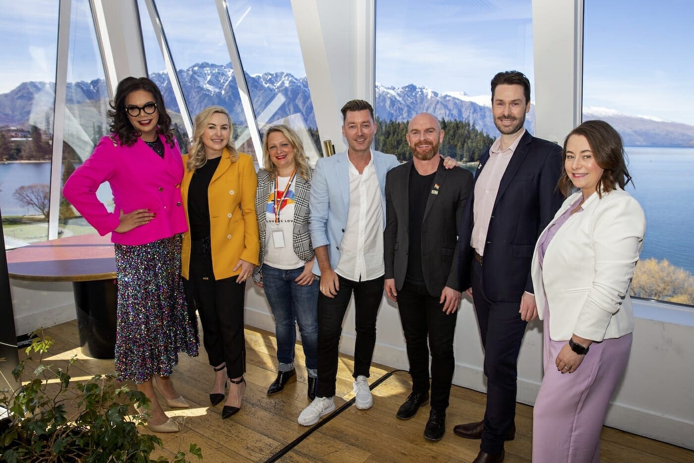 Lizzi Whaley – CEO Spaceworks along with other executives from the business community