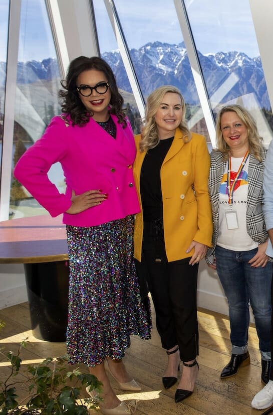 Lizzi Whaley – CEO Spaceworks along with other executives from the business community