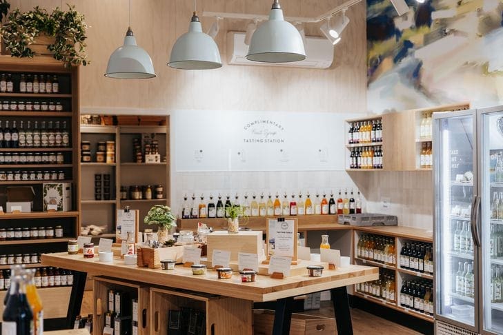 Barkers of Geraldine store interior design by Spaceworks